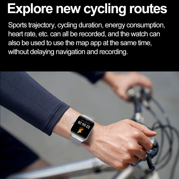 Gesture Intelligent Control Magnetic Charging Smart Watch NFC Payments