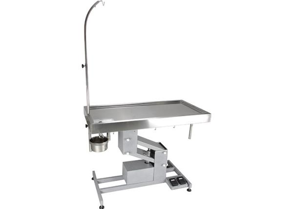 Electric Lifting Veterinary Operating Table , Animal Hospital Stainless Steel Surgical Table