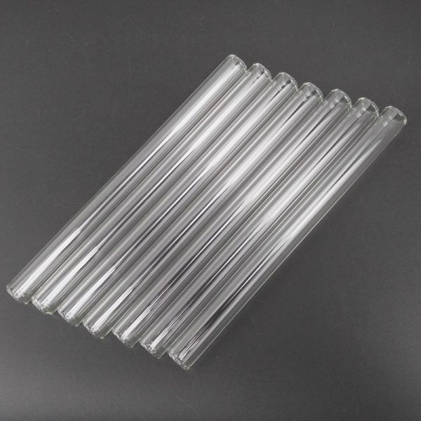 5.9 Inch Glass Bongs Accessories Long Love Rose Glass Smoking Tubes