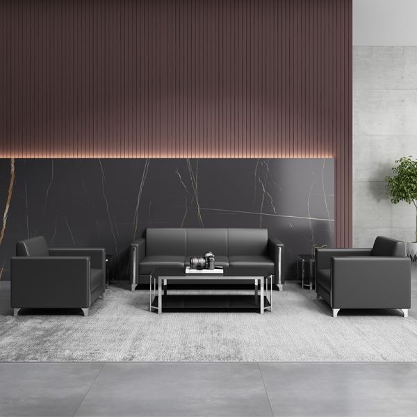 Минималистская роскошная офисная мебель Офисный диван Модель тренда Коммерческая офисная мебель Коммерческий диван