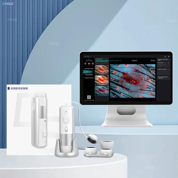 16 Million HD Lenses Skin Hair Analyzer Machine For Head Revitalization