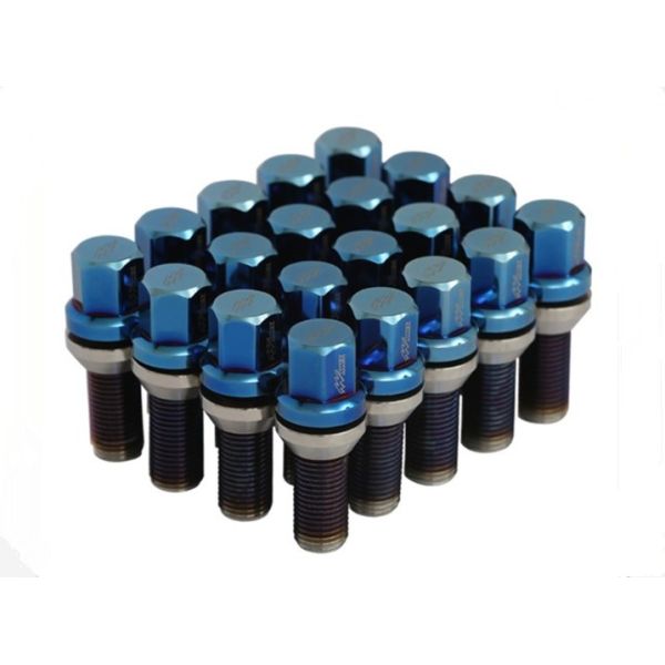 Coloured Titanium Wheel Bolts Car Racing Wheel Nuts And Bolts Anti Corrosion