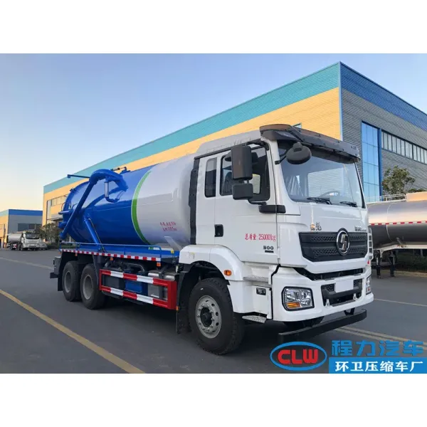 Shacman M3000 L3000 20cbm Vacuum Truck 6X4 8X4 Suction Vehicle