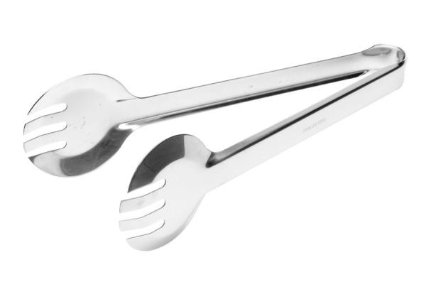 V-Shaped Stainless Steel Pasta / Spaghetti Tongs, Salad Tongs, Buffet Serving Line Supplies