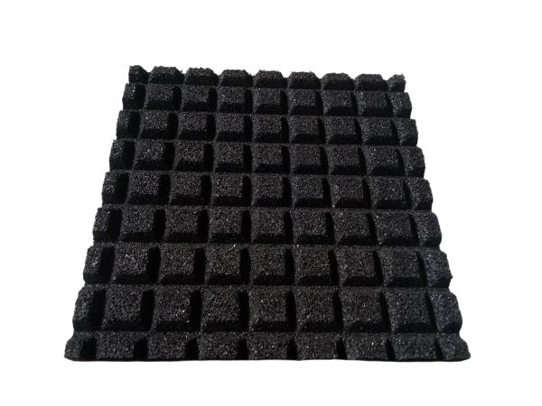 30mm 35mm Outdoor Playground Mats High Density Rubber Tile Flooring
