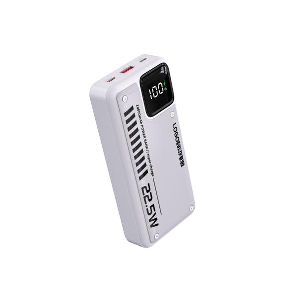 Portable Fast Charging Power Bank 20000mah USB C Power Bank Built In Cable