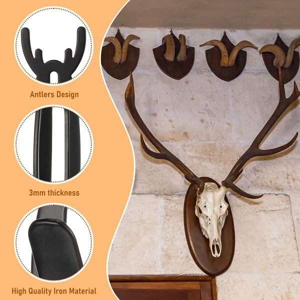 Tolerance 0.02 Wall Mount Deer Skull Hooker Multifunction Mount for Hanging Deer Head