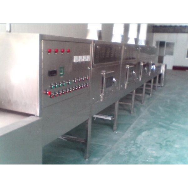 Powder Grain Pasteurizer Machine , Microwave Steam Sterilizer Continuous Tunnel