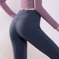 Uma ioga respirável de pouco peso de 81 cinturas arfa bacteriano do Spandex do nylon anti