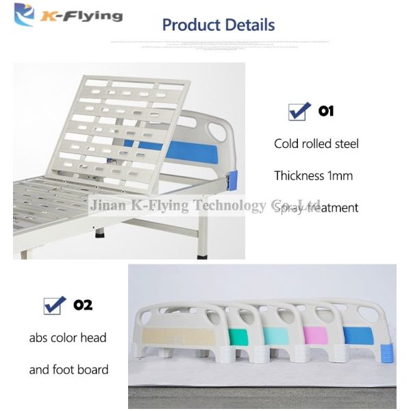 Medical Nursing Home Beds ABS Hospital Equipments care beds