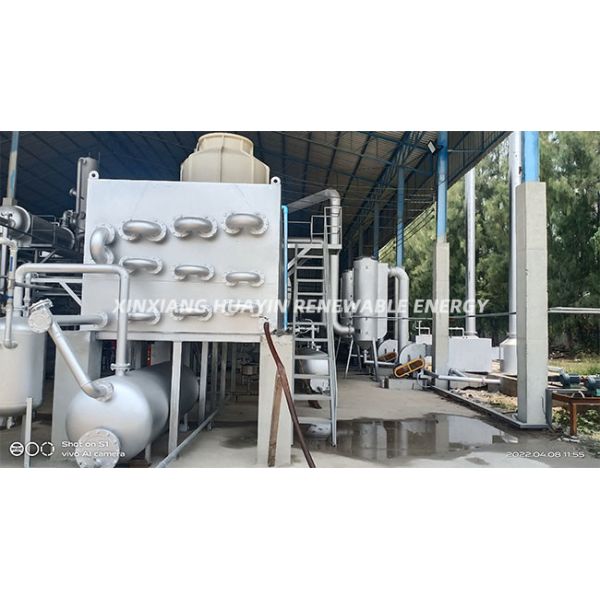 20 Ton Per Day Batch Pyrolysis Tyre Recycling Plant To Diesel Fuel
