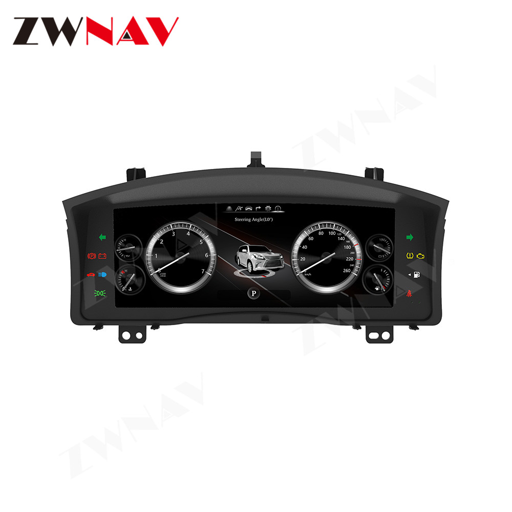 Группа 2007-2015 цифров автомобиля Lexus LX570 приборная панель Speedmeter 1920*720 LCD 12,3 дюймов