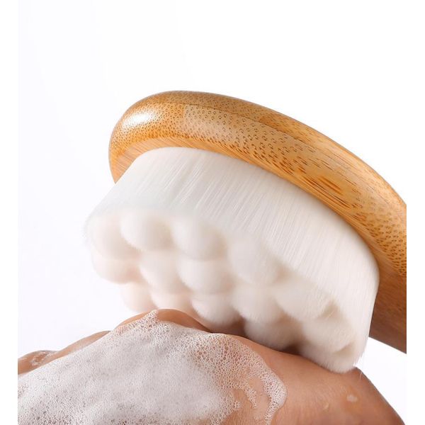 Щетка тела ванны силикона щетинки оптовой продукции мягкая для чистки