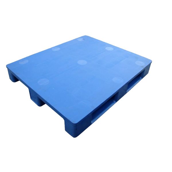 4 way Heavy duty single faced cheap closed euro plastic pallet price with steel