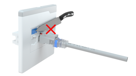 Magic II Generation RJ45 Lockable Jumper Cable Cat.6A/Cat.6 Shielded / Unshielded