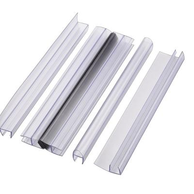 Acoustic Waterproof PVC Seal Long Lifespan For Bathroom Shower Door