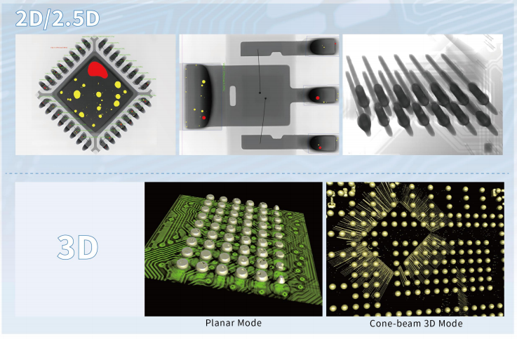 General Electronics PCBA Production X-ray UNICOMP AX9100VS SOP Lead Solder Void Bridging Inspection