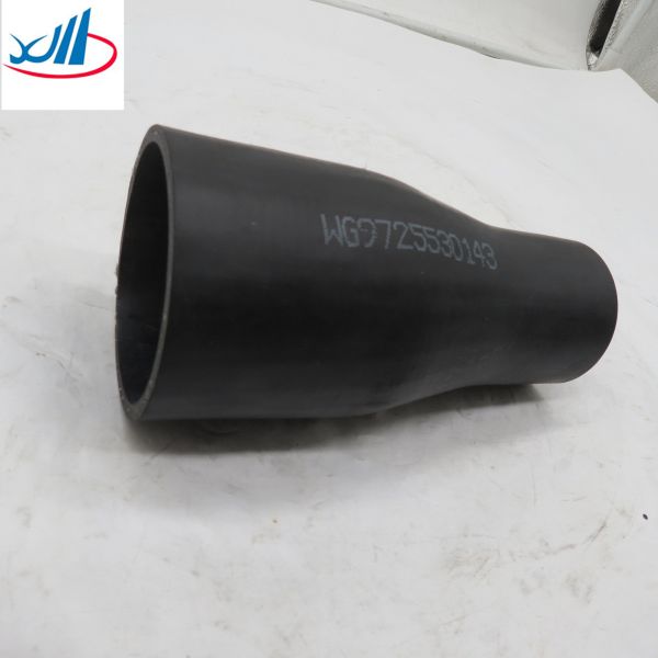 Original FAW Auto Parts Truck Auto Engine Parts Radiator Outlet Hose WG9725530143
