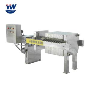 Bebida Apple Juice Industrial Filter Press Machine de aço inoxidável