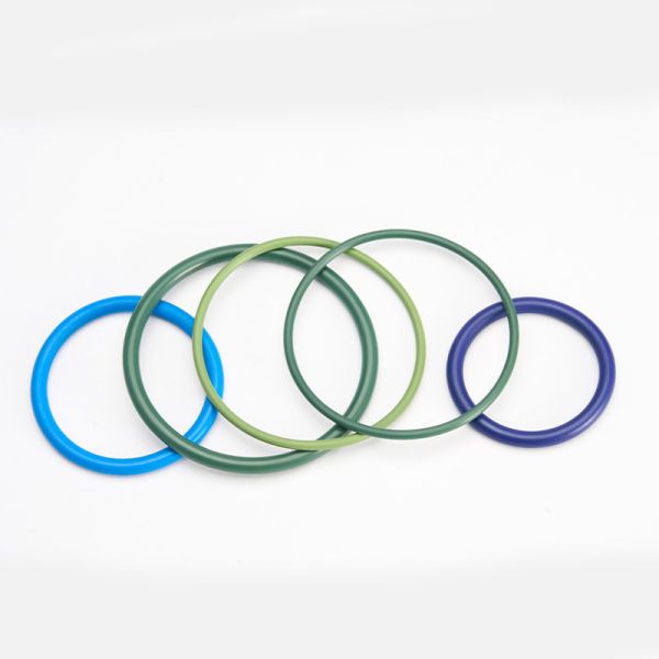 Anéis FKM O codificados por cores resistentes ao óleo e protegidos contra UV, em conformidade com as normas AS568 BS1516