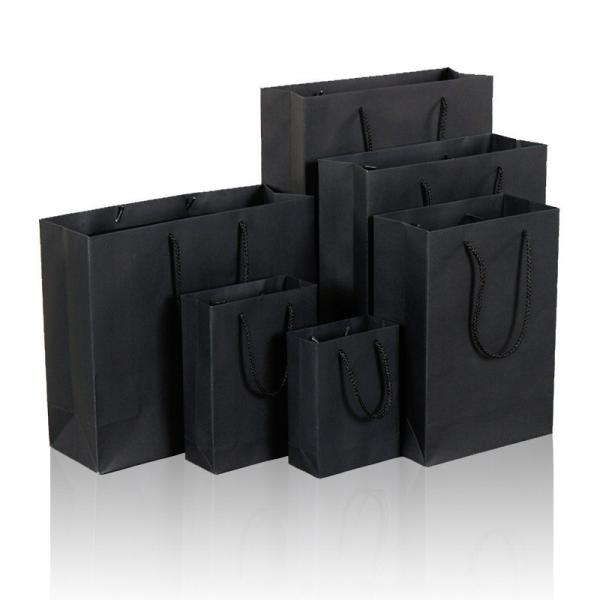 Customized 100gsm - 200gsm Handmade Paper Bags Recyclable Kraft Paper Gift Bags