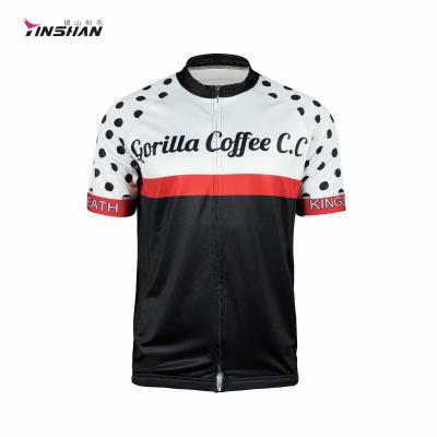 Vestuário desportivo personalizado para Motocross Vestuário de corrida O Neck Mountain Racing Jersey T-Shirt