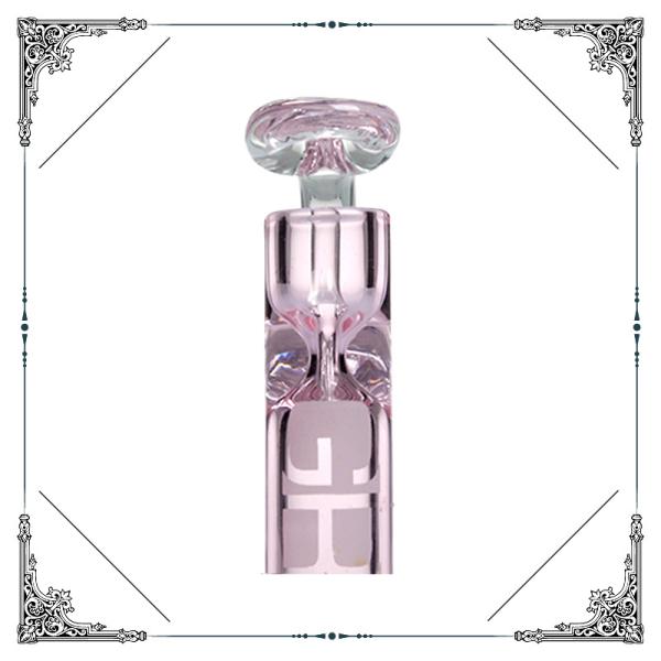 3 Inches Oil Chillums Mini Pocket Hand Pipe Borosilicate Glass Tube