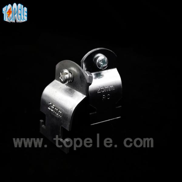 RC  Clamp  Galvanized GI Steel Conduit Strut Clamp / Conduit Clip Fit 35mm * 19mm Unistrut