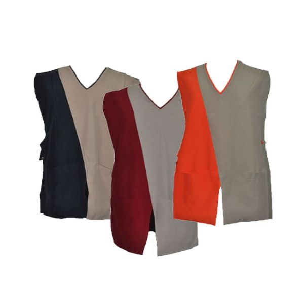 Fashion Styling Restaurant Work Wear , Soft Adjustable Kitchen Apron Set 