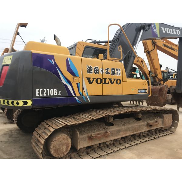 Использованная 20500 кг рабочая масса 107 кВт мощность Vollvo EC210BLC Crawler экскаватор в хорошем состоянии