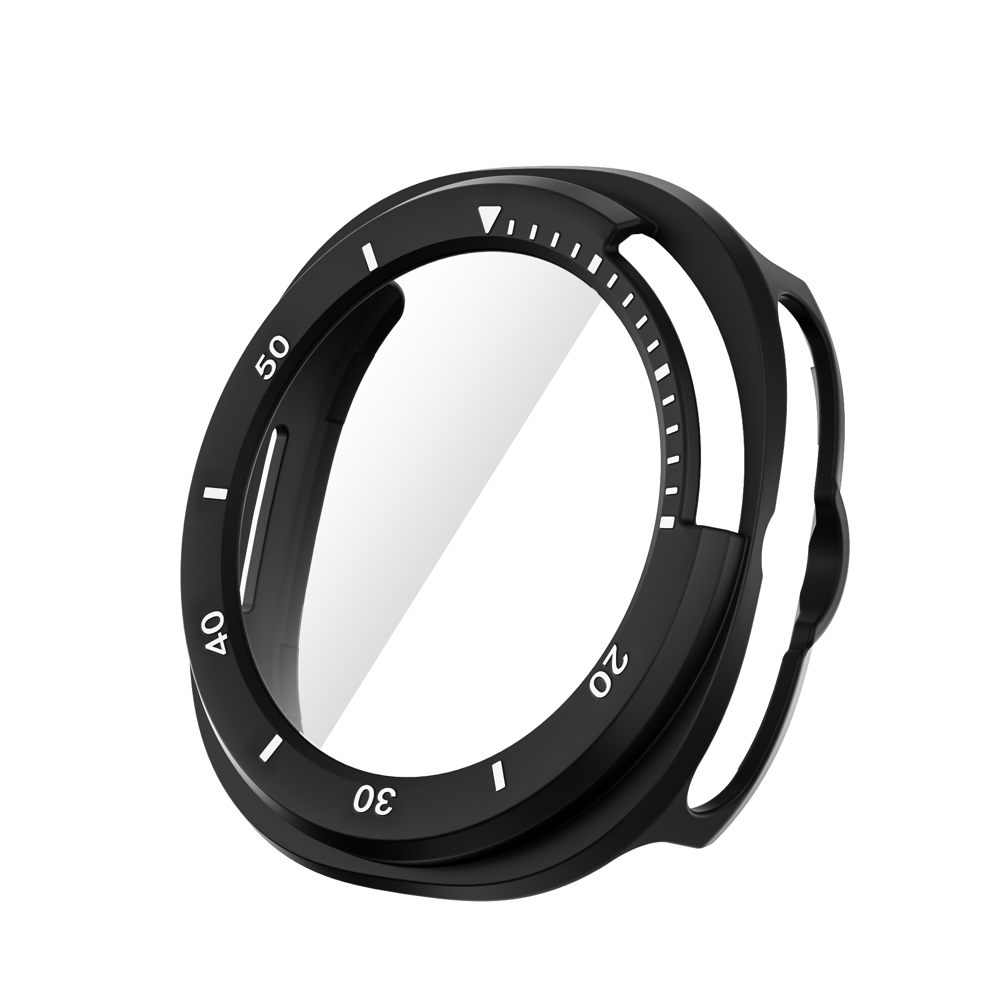 Integrated Tempered Glass Case for Samsung Galaxy Watch 8 Classic With Scale Watch Cover Case Accessories