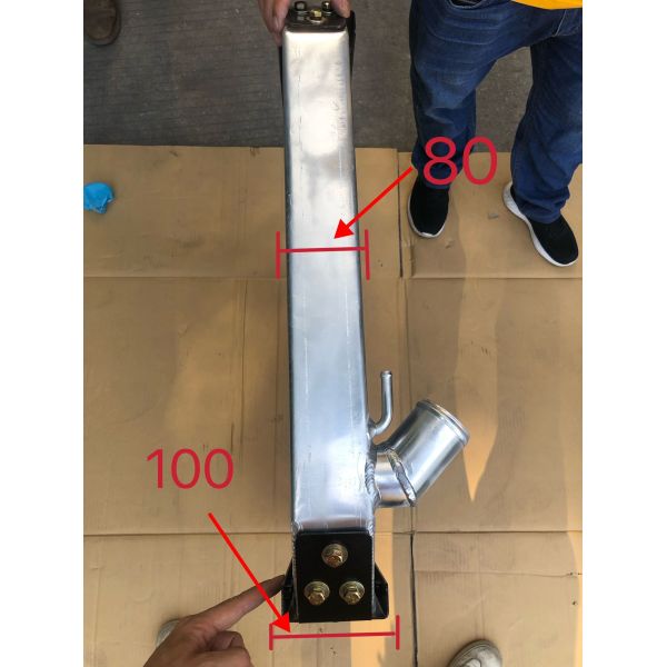 Truck Radiator 16041-E0030 Core Height 720mm Core Width 620mm Hino500 Truck Engine Cooling Auto Parts