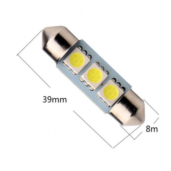 36LM 0.02A 0.24W 41mm C5W C10W LED Car Light Bulb