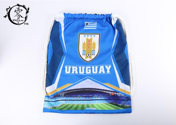 World Cup Uruguay Team  Drawstring Shoulder Bag Shopping Outdoor Travel