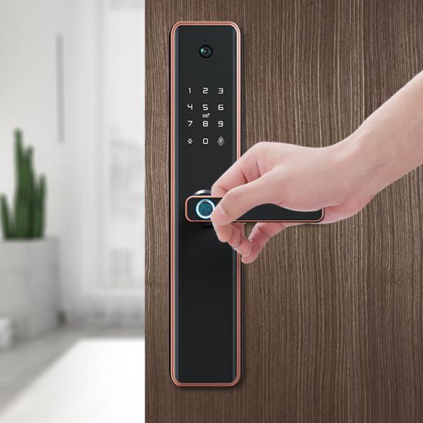 WiFi Remote Smart Camera Door Lock FCC Electronic Smart Door Lock