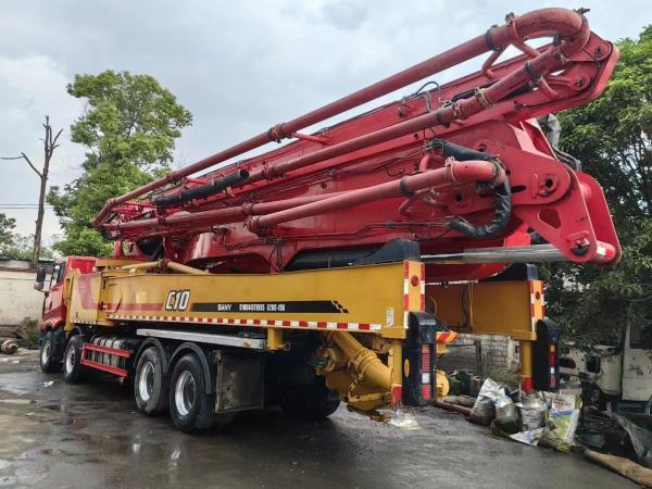 Top Ranking 62m Cylinder Type Concrete Pump Truck Manufacture for Construction Machinery