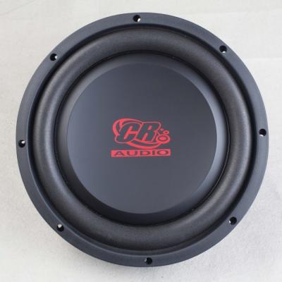 Round Shaped Automotive Powered Subwoofer 10 inch  87.3 dB Spl 21 Litre Flexible Foam