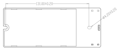 36W NFC programmable DALI DT8 LED driver constant current 500ma to 1100ma output