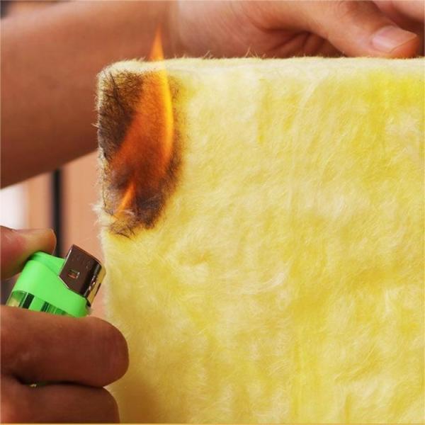 50mm Thermal Soundproof Glass Wool Board Fiberglass Insulation For Wall Exterior