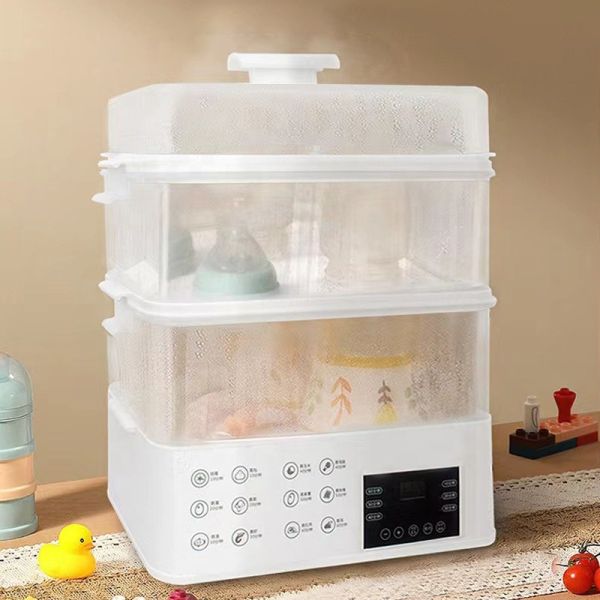 Factory Directly Smart Egg Boiler Food Steamer Multi-functional Home Use Egg Cooker Steamer Pot