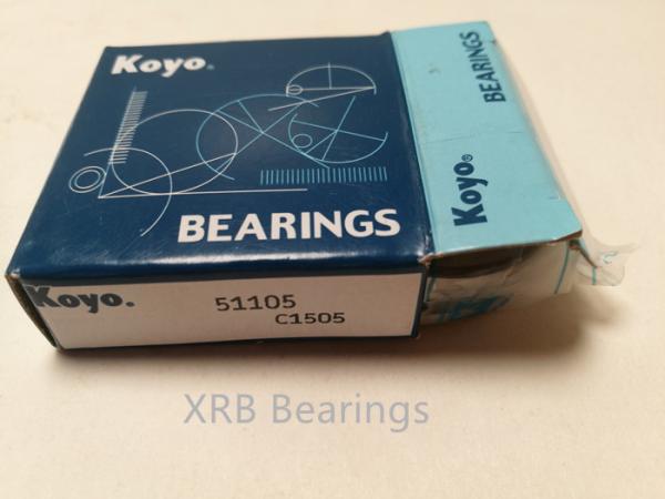 Chrome Steel Machine Tool Bearings / Ball Thrust Bearings 25×42×11mm Size