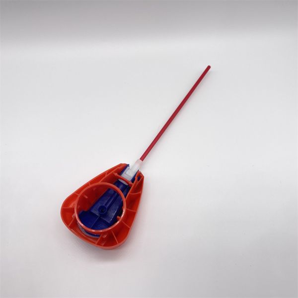 Universal Heavy-Gauge Foldable Nozzle Cap for Agricultural and Lubrication Equipment with Wide Flange Base