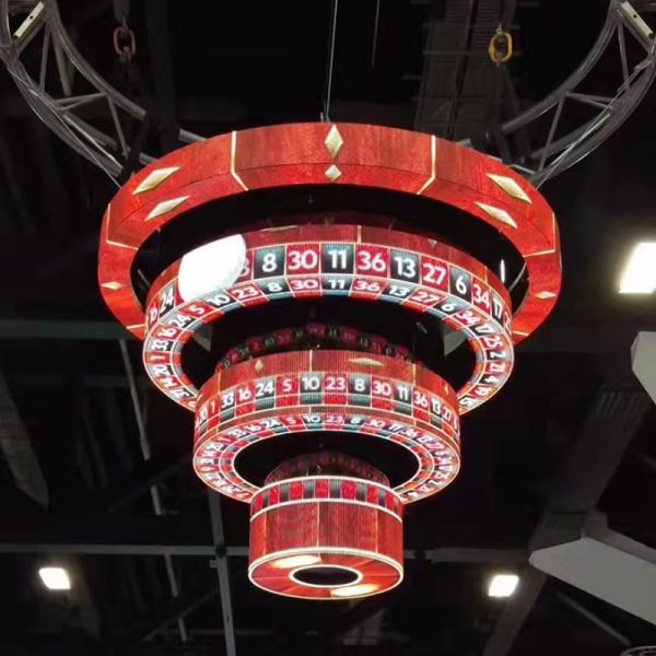 Коммерческий дисплей 320x160 мм, кривой светодиодный дисплей