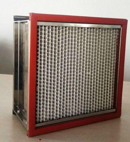 H15 Purificador de ar Hepa portátil resistente a altas temperaturas de fibra de vidro
