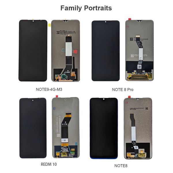 Compatible Lcd Display Touch Screen Digitizer Assembly for Redmi NOTE8 Pro