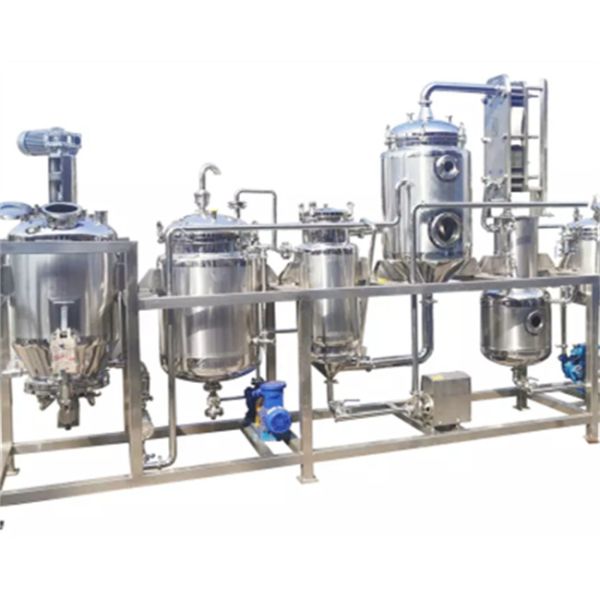 50L à la machine industrielle d'extraction d'huile essentielle de CBD d'