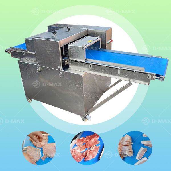 High Slicing Efficiency Automatic Fresh Beef Slicer Flake Pork Meat Cutting Machine
