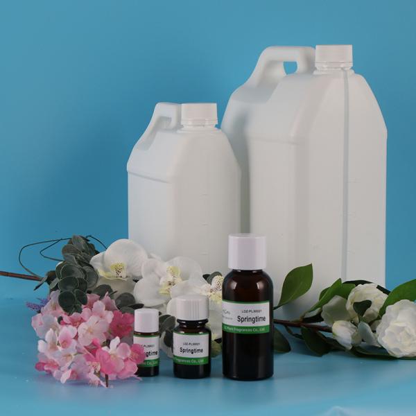 Huile liquide parfumée au printemps Huile essentielle parfumée échantillons gratuits