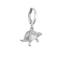 O dinossauro retro do micro zircão de Sterling Silver Crystal Jewelry Inlaid oscila brincos