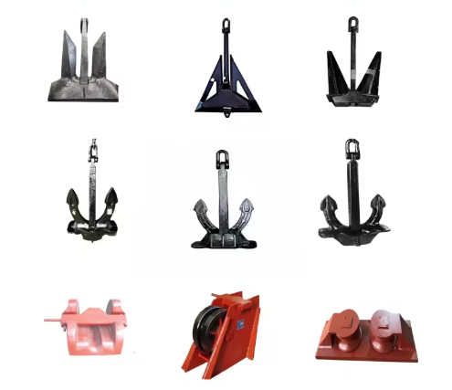 Marine Grade Spek Anchor Improved Hall Type Stockless Anchor for Large Commercial Ship